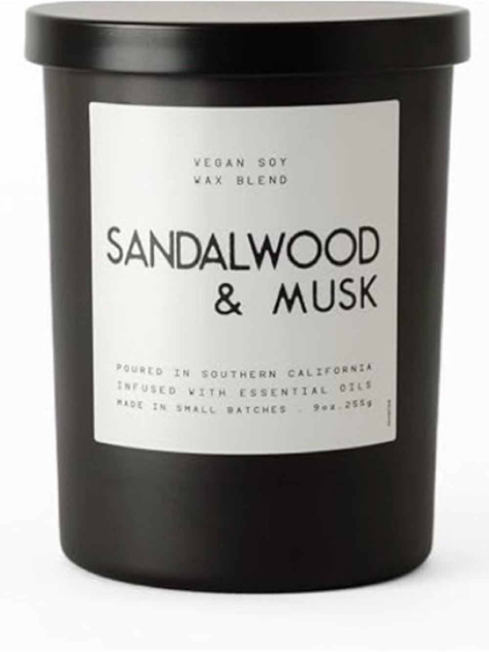 Leoben Company Sandalwood & Musk Scented Candle - New